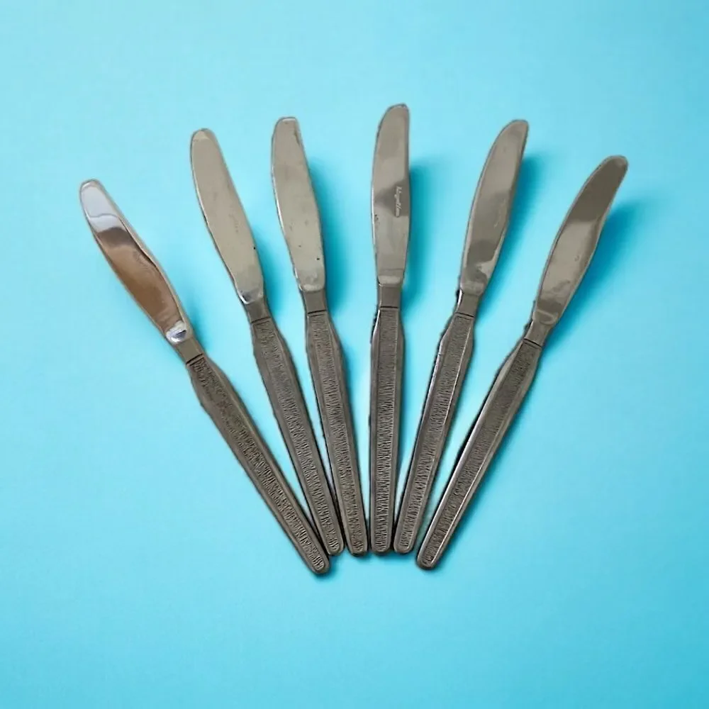 6 Royalton Antigua Knife Set Knives Stainless Steel Japan Mid‎ Century Modern